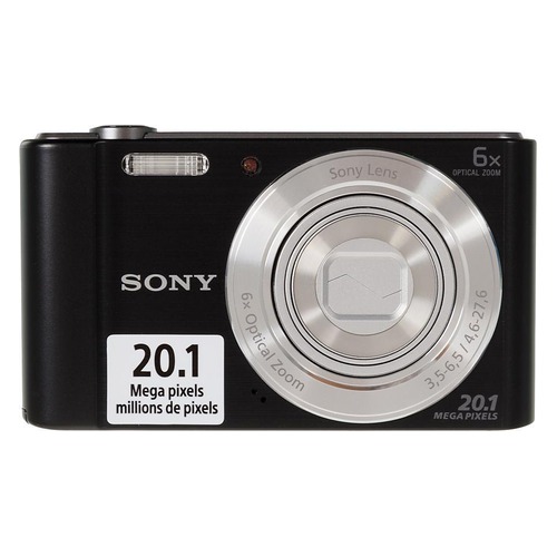 

Цифровой фотоаппарат Sony Cyber-shot DSC-W810, черный, DSC-W810