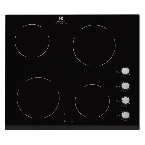 

Варочная панель ELECTROLUX EHF96140FK, электрическая, независимая, черный