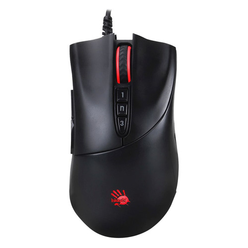 

Мышь A4 Bloody V3M, игровая, оптическая, проводная, USB, черный