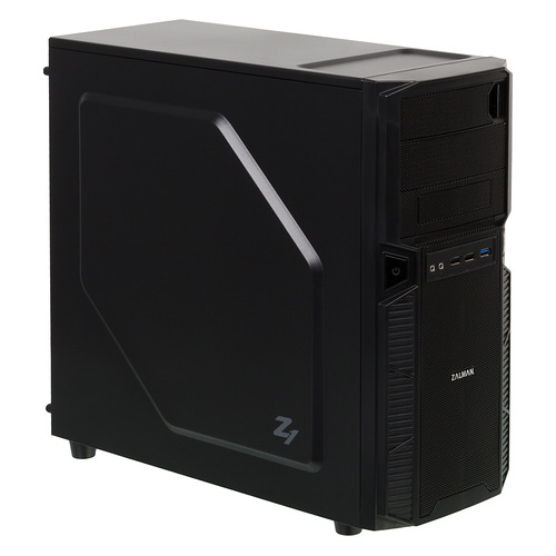 

Корпус ATX Zalman ZM-Z1, Midi-Tower, без БП, черный, ZM-Z1