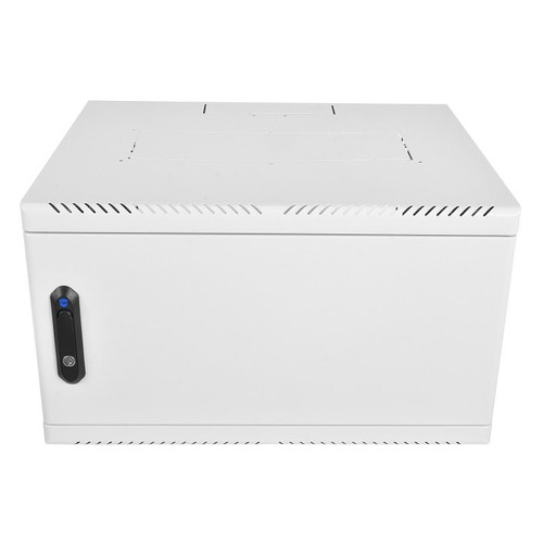 

Шкаф коммутационный ЦМО (ШРН-6.480.1) 6U 600x480мм пер.дв.стал.лист несъемн.бок.пан. 50кг серый