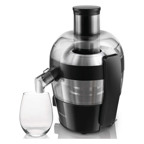 

Соковыжималка Philips HR1832/02, центробежная, черный, HR1832/02
