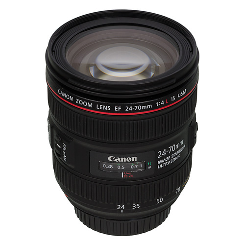 

Объектив Canon 24-70mm f/4L EF IS USM, Canon EF, черный [6313b005], EF IS USM