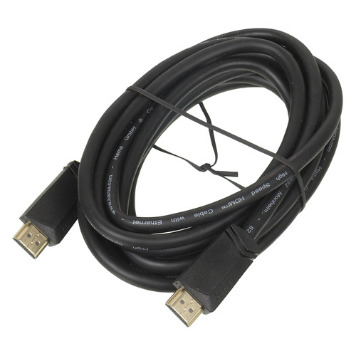 

Кабель аудио-видео HAMA ДУБЛЬ, верная - 1178158, HDMI (m) - HDMI (m) , 5м, GOLD черный [00122106], ДУБЛЬ, верная - 1178158