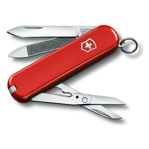 

Складной нож Victorinox Executive 81, 7 функций, 65мм, красный, Executive 81
