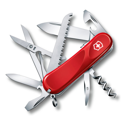 фото Складной нож victorinox evolution s17, 15 функций, 85мм, красный