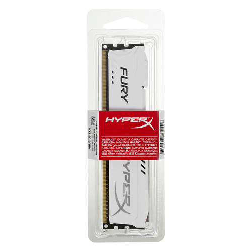 фото Модуль памяти kingston hyperx fury hx316c10fw/4 ddr3 - 4гб 1600, dimm, ret