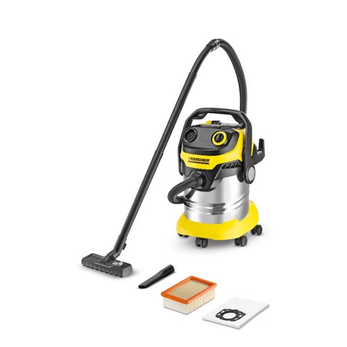 фото Строительный пылесос karcher wd5 premium, желтый [1.348-230.0]