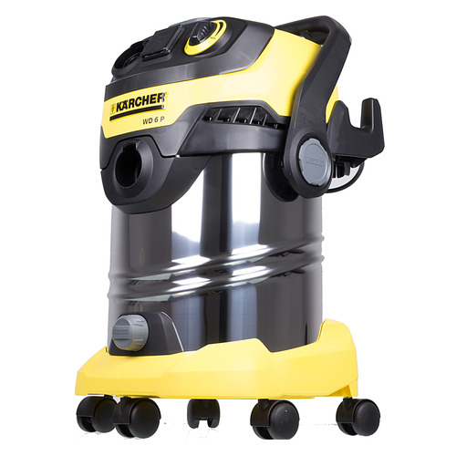 фото Строительный пылесос karcher wd6 p premium, желтый [1.348-270.0]