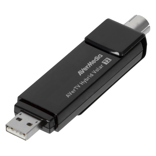 ТВ-тюнер/FM-тюнер AVERMEDIA AVerTV Hybrid Volar T2 H831, внешний автомобильный dvb t2 тюнер acv tr44 105m