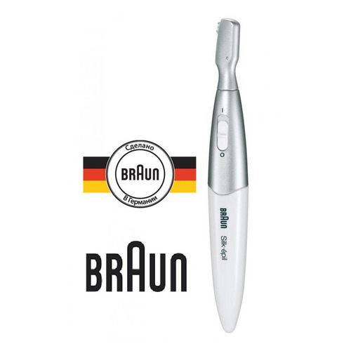 Машинка для стрижки BRAUN Silk-epil FG1100 белый, для женщин [81455366]