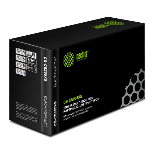 

Картридж CACTUS CS-CE255XS, черный, CS-CE255XS