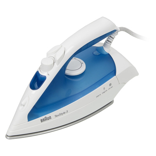 

Утюг BRAUN TS340C, 2000Вт, синий/ белый [0x12711061], Синий и белый, TS340C