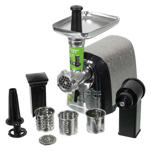 

Мясорубка POLARIS PMG 1810A, серебристый