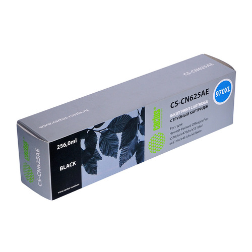 

Картридж Cactus CS-CN625AE, №970XL, черный / CS-CN625AE, CS-CN625AE