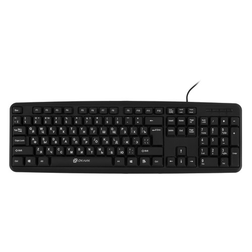 

Клавиатура Oklick 180M, USB, черный [943626], 180M