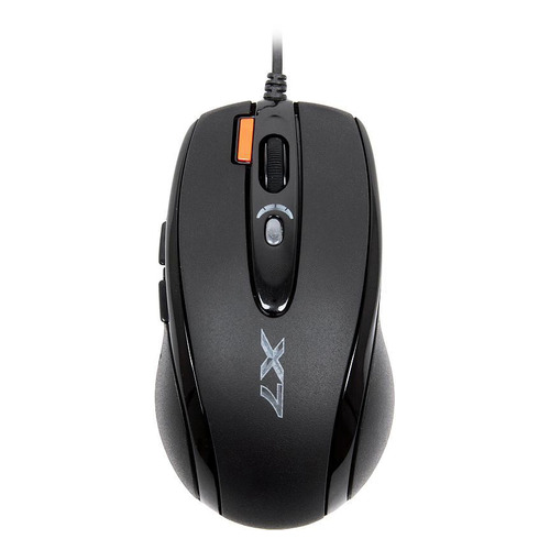 

Мышь A4TECH X-718BK, игровая, оптическая, проводная, USB, черный [x-718bk usb], X-718BK