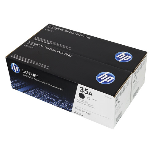 

Картридж (двойная упаковка) HP 35A, черный [cb435af]