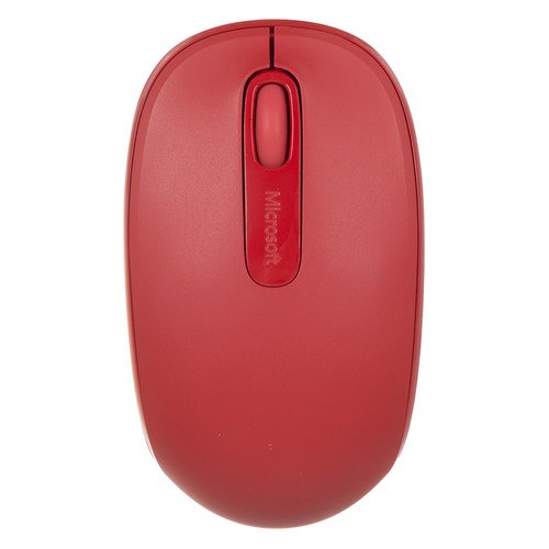 фото Мышь microsoft mobile mouse 1850, оптическая, беспроводная, usb, красный [u7z-00034]