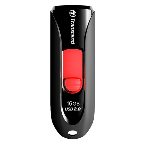 

Флешка USB Transcend Jetflash 590 16ГБ, USB2.0, черный [ts16gjf590k], 590