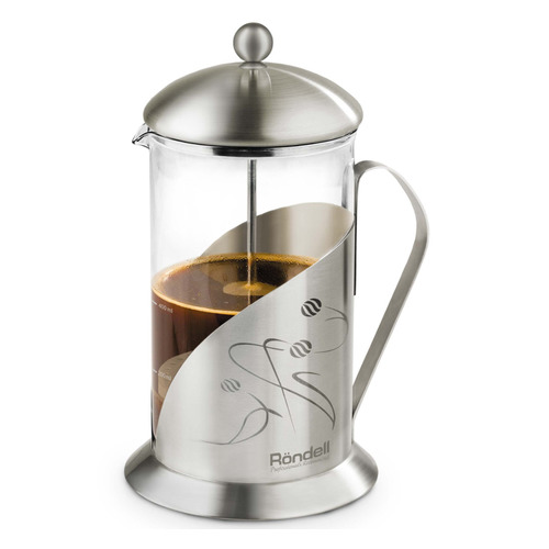 

Френч-пресс RONDELL RDS-102 Tasse, 0.8л, прозрачный