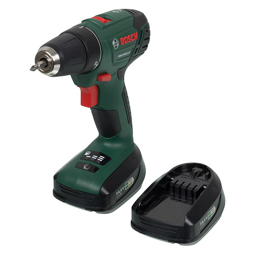 

Дрель-шуруповерт BOSCH PSR 1440 LI-2, 1.5Ач, с двумя аккумуляторами [06039a3021]