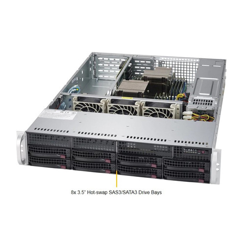 

Платформа SuperMicro SYS-6028R-WTR 3.5" C612 1G 2P740W, SYS-6028R-WTR