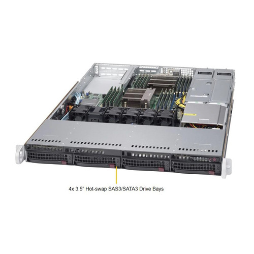 Платформа SuperMicro SYS-6018R-WTR 3.5" C612 1G 2P750W