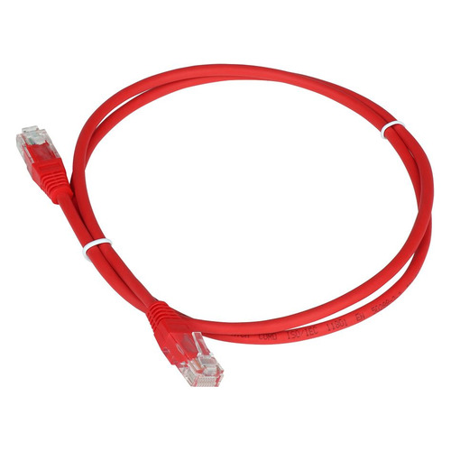 

Патч-корд LanMaster UTP, вилка RJ-45, вилка RJ-45, кат.5е, ПВХ, 10м, Красный [twt-45-45-10-rd], UTP