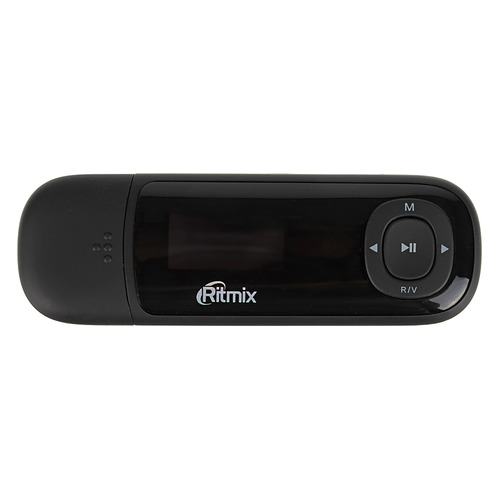 

MP3 плеер RITMIX RF-3450 flash 4ГБ черный, RF-3450