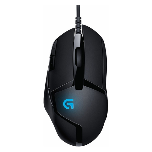 

Мышь Logitech G402, игровая, оптическая, проводная, USB, черный [910-004067], G402