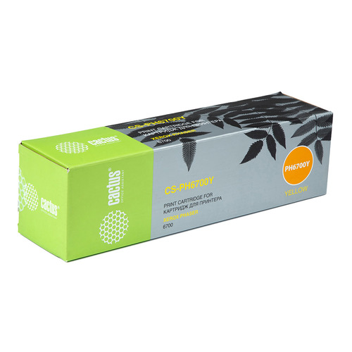

Картридж CACTUS CS-PH6700Y, 106R01525, желтый