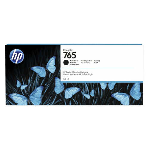 

Картридж HP 765, черный матовый / F9J55A, 765