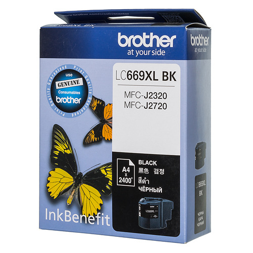 

Картридж Brother LC669XLBK, черный / LC669XLBK, LC669XLBK