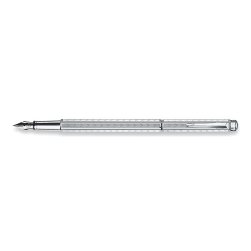 

Ручка перьев. Carandache Ecridor Chevron PP (958.276) F сталь подар.кор., Chevron PP