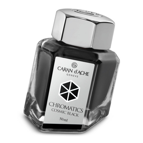 

Флакон с чернилами Carandache Chromatics (8011.009) Cosmic black чернила 50мл