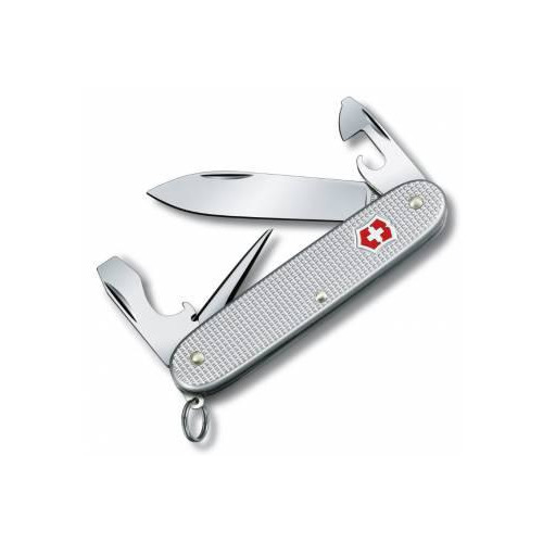 

Складной нож VICTORINOX Pioneer Alox, 8 функций, 93мм, серебристый