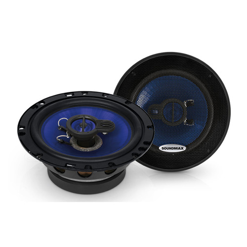 фото Колонки автомобильные soundmax sm-cse603 4ом 16см (6дюйм) (ком.:2кол.) коаксиальные трехполосные