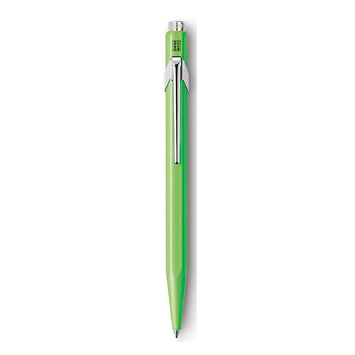 

Ручка шариков. Carandache Office Popline (849.730) Green Fluo M синие подар.кор., Popline