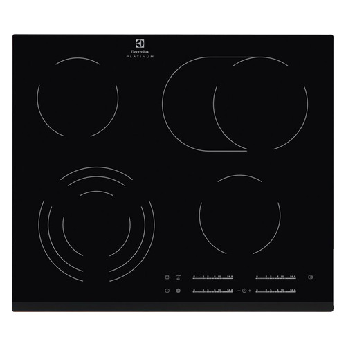 фото Варочная панель electrolux ehf96547fk, hi-light, независимая, черный