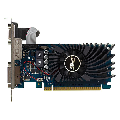 фото Видеокарта asus nvidia geforce gt 730 , gt730-2gd5-brk, 2гб, gddr5, low profile, ret