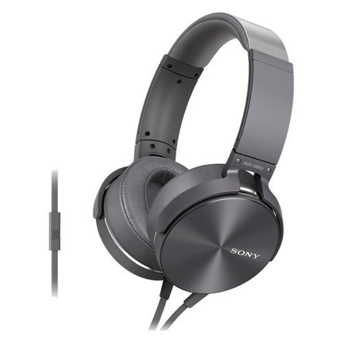 

Наушники с микрофоном SONY MDR-XB950AP, 3.5 мм, накладные, черный [mdrxb950apb.e]