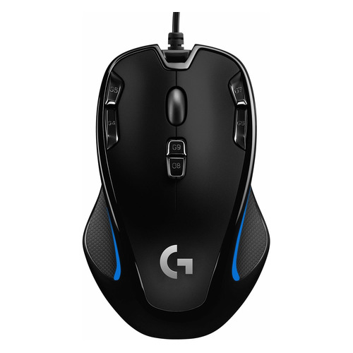 

Мышь Logitech G300s, игровая, оптическая, проводная, USB, черный [910-004345], G300s