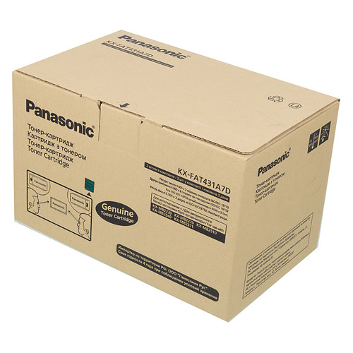 

Картридж (двойная упаковка) Panasonic KX-FAT431A7D, черный / KX-FAT431A7D, KX-FAT431A7D